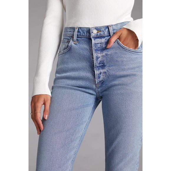 AGOLDE Riley Straight Jeans - Picture 8 of 11